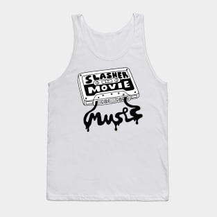 Slasher Movie Music Mixtape Tank Top